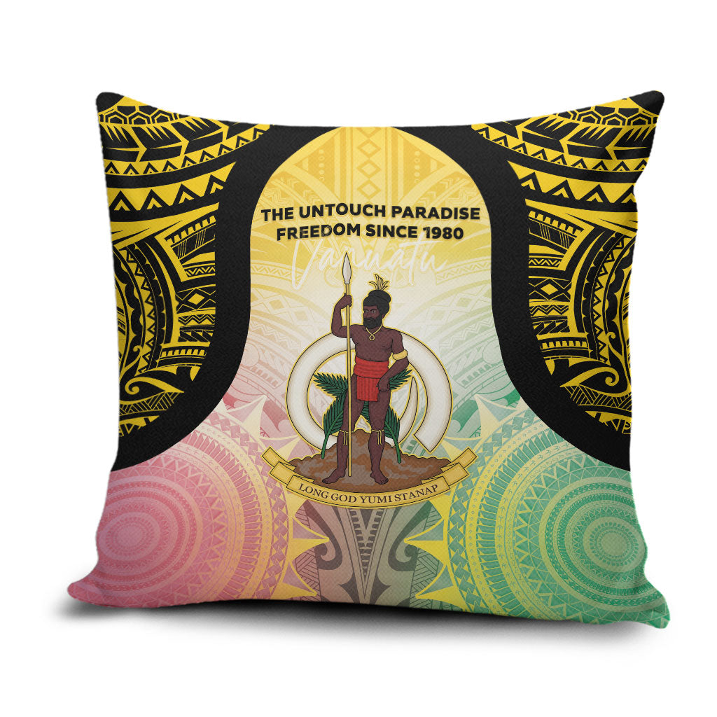 Vanuatu Independence Day Pillow Cover The Untouched Paradise LT05 Colorful - Polynesian Pride