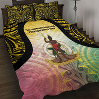 Vanuatu Independence Day Quilt Bed Set The Untouched Paradise LT05 Colorful - Polynesian Pride
