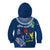 Cook Islands Pukapuka Kid Hoodie Coat Of Arms Plumeria Polynesian Turtle LT05 - Polynesian Pride