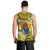 Cook Islands Aitutaki Men Tank Top Coat Of Arms Plumeria Polynesian Turtle LT05 - Polynesian Pride