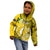 Personalized Cook Islands Aitutaki Kid Hoodie Coat Of Arms Plumeria Polynesian Turtle LT05 - Polynesian Pride