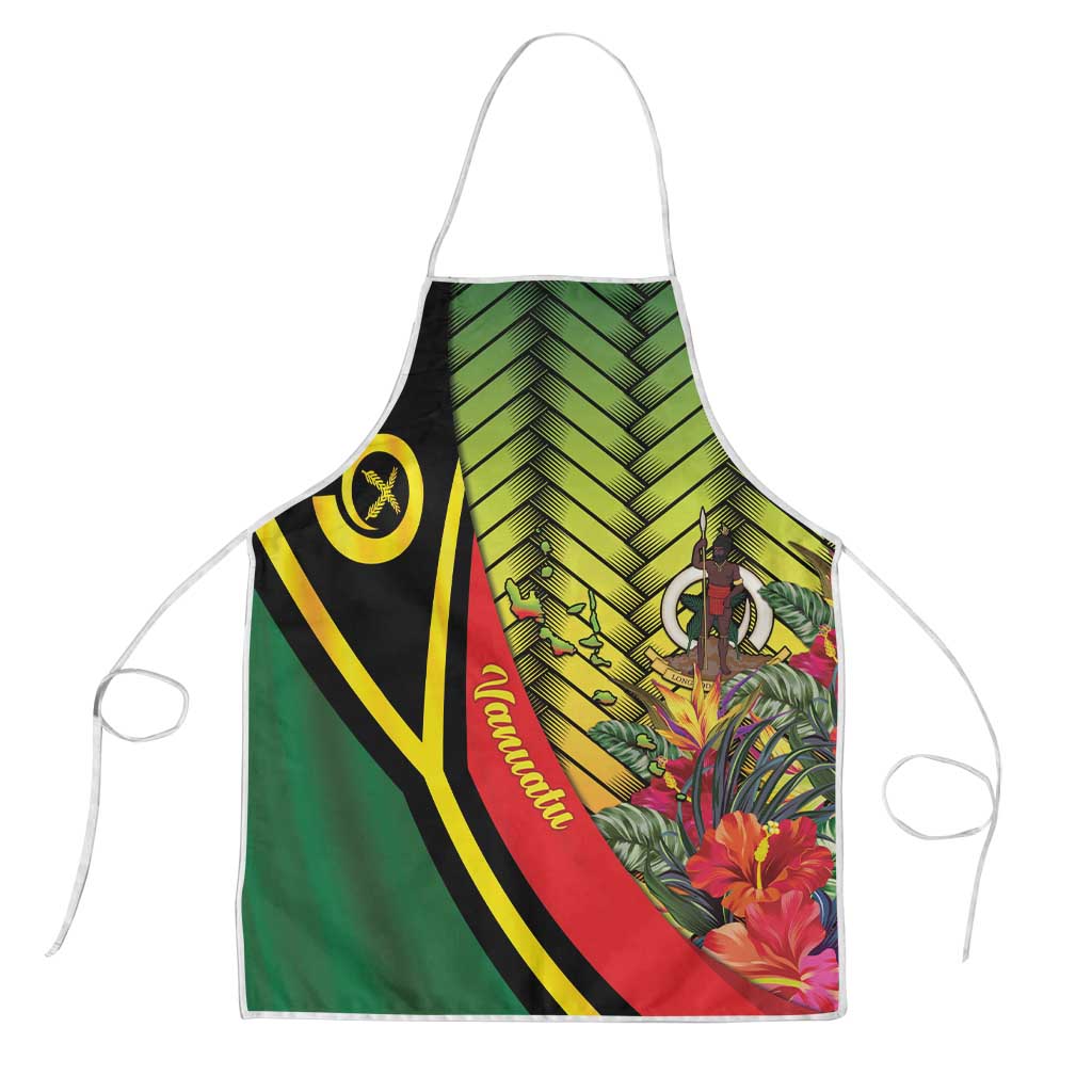 Vanuatu Constitution Day Apron Long Live Vanuatu LT05 Colorful - Polynesian Pride
