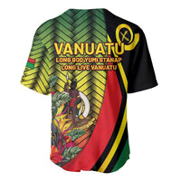 Vanuatu Constitution Day Baseball Jersey Long Live Vanuatu LT05 - Polynesian Pride