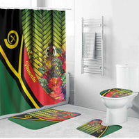 Vanuatu Constitution Day Bathroom Set Long Live Vanuatu LT05 Bathroom Set (4 pcs) Colorful - Polynesian Pride