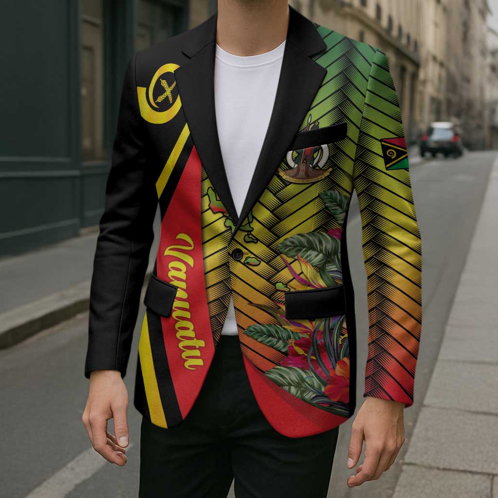 Vanuatu Constitution Day Blazer Long Live Vanuatu LT05 - Polynesian Pride