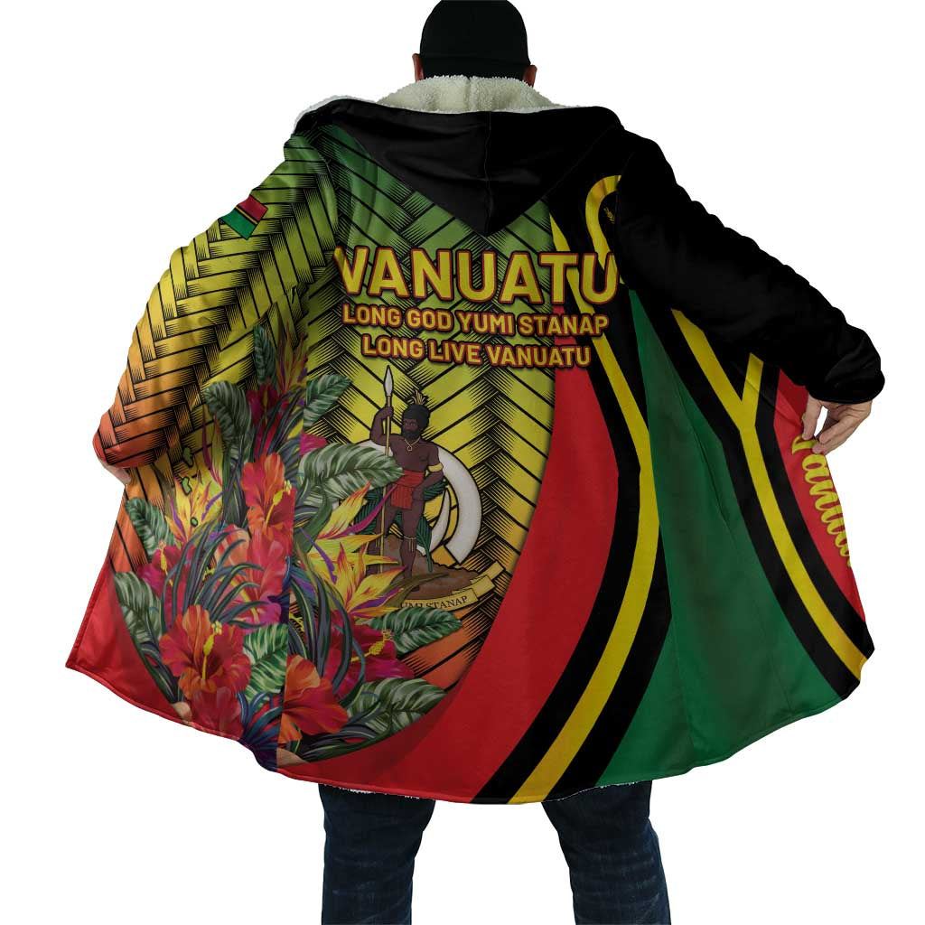 Vanuatu Constitution Day Cloak Long Live Vanuatu LT05 - Polynesian Pride