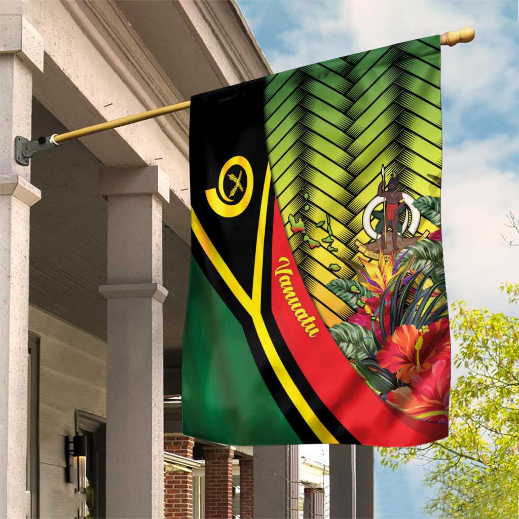 Vanuatu Constitution Day Garden Flag Long Live Vanuatu LT05 House Flag Colorful - Polynesian Pride