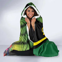 Vanuatu Constitution Day Hooded Blanket Long Live Vanuatu LT05 - Polynesian Pride