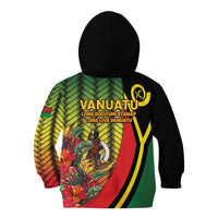 Vanuatu Constitution Day Kid Hoodie Long Live Vanuatu LT05 - Polynesian Pride