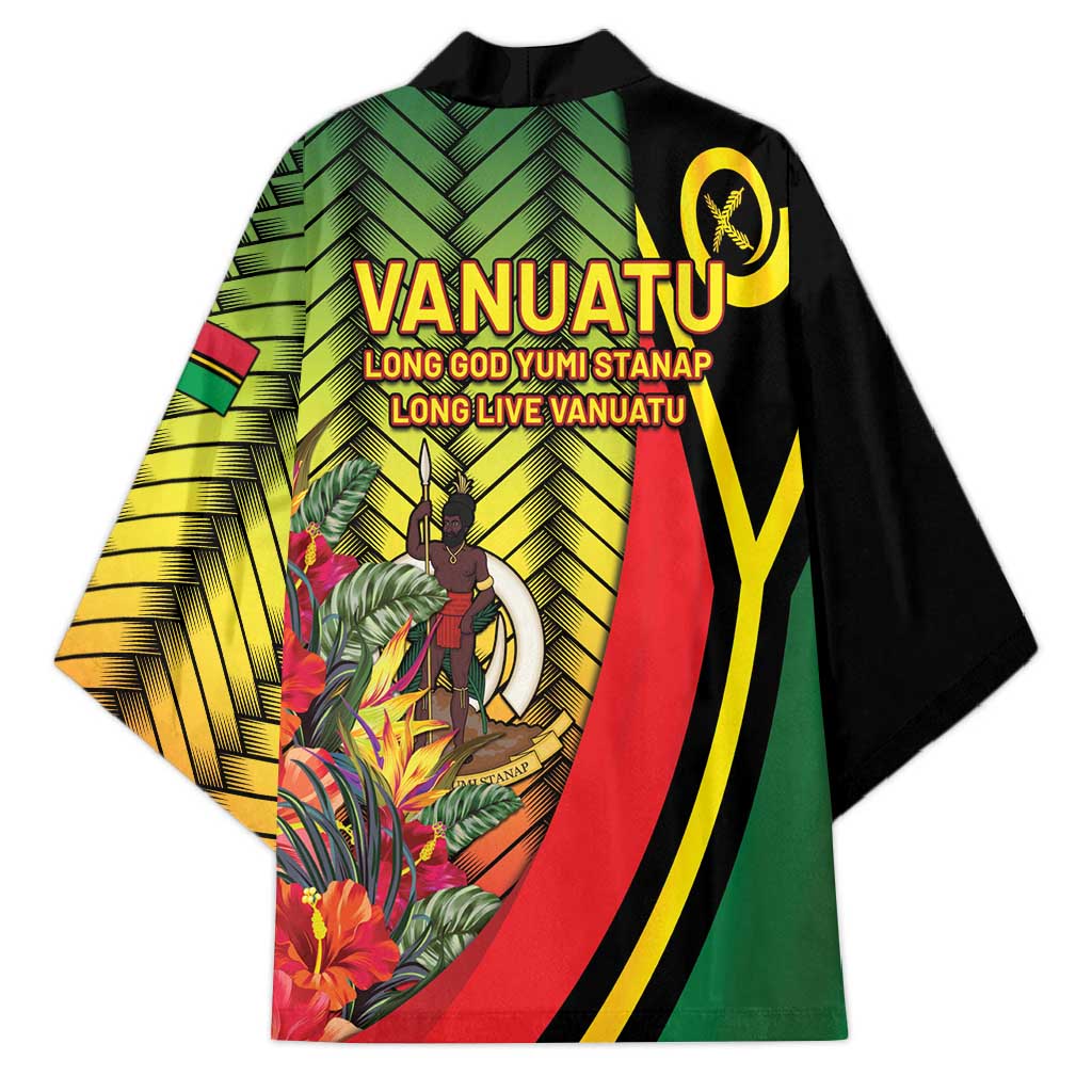 Vanuatu Constitution Day Kimono Long Live Vanuatu LT05 - Polynesian Pride