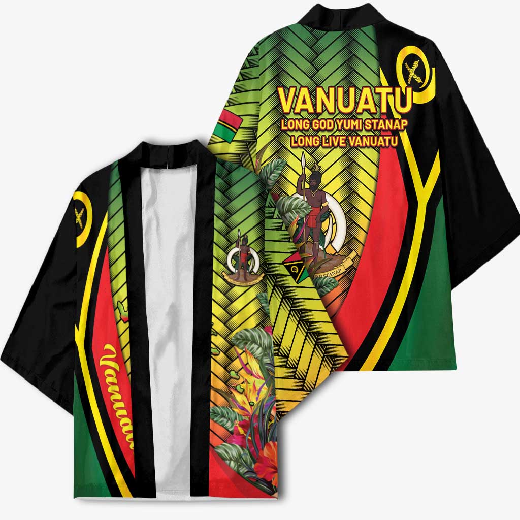 Vanuatu Constitution Day Kimono Long Live Vanuatu LT05 - Polynesian Pride
