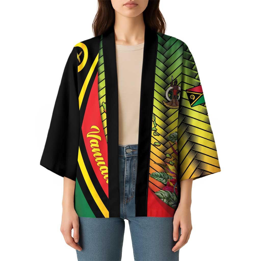 Vanuatu Constitution Day Kimono Long Live Vanuatu LT05 - Polynesian Pride