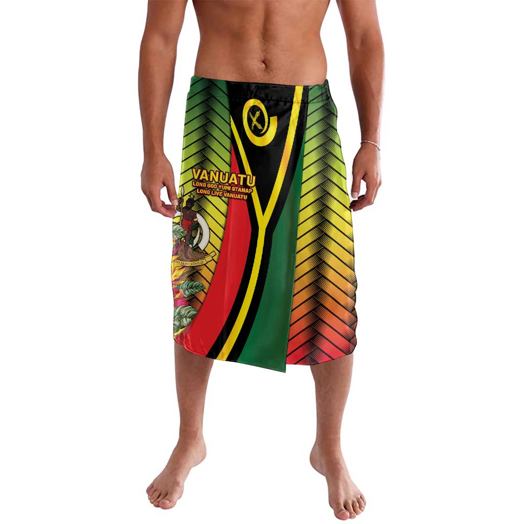 Vanuatu Constitution Day Lavalava Long Live Vanuatu LT05 Colorful - Polynesian Pride