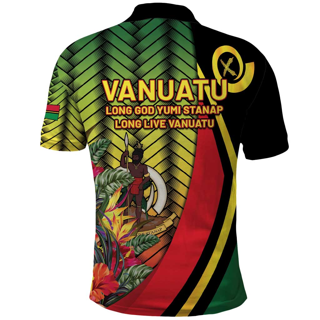 Vanuatu Constitution Day Polo Shirt Long Live Vanuatu LT05 - Polynesian Pride