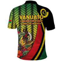 Vanuatu Constitution Day Polo Shirt Long Live Vanuatu LT05 - Polynesian Pride