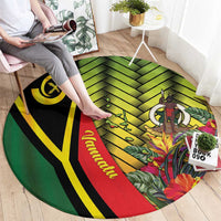 Vanuatu Constitution Day Round Carpet Long Live Vanuatu LT05 - Polynesian Pride