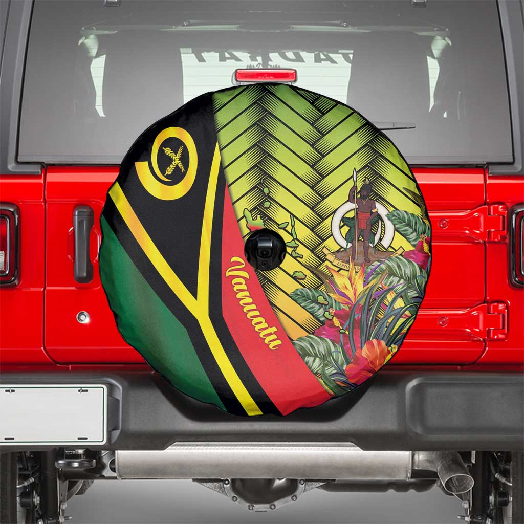 Vanuatu Constitution Day Spare Tire Cover Long Live Vanuatu LT05 - Polynesian Pride