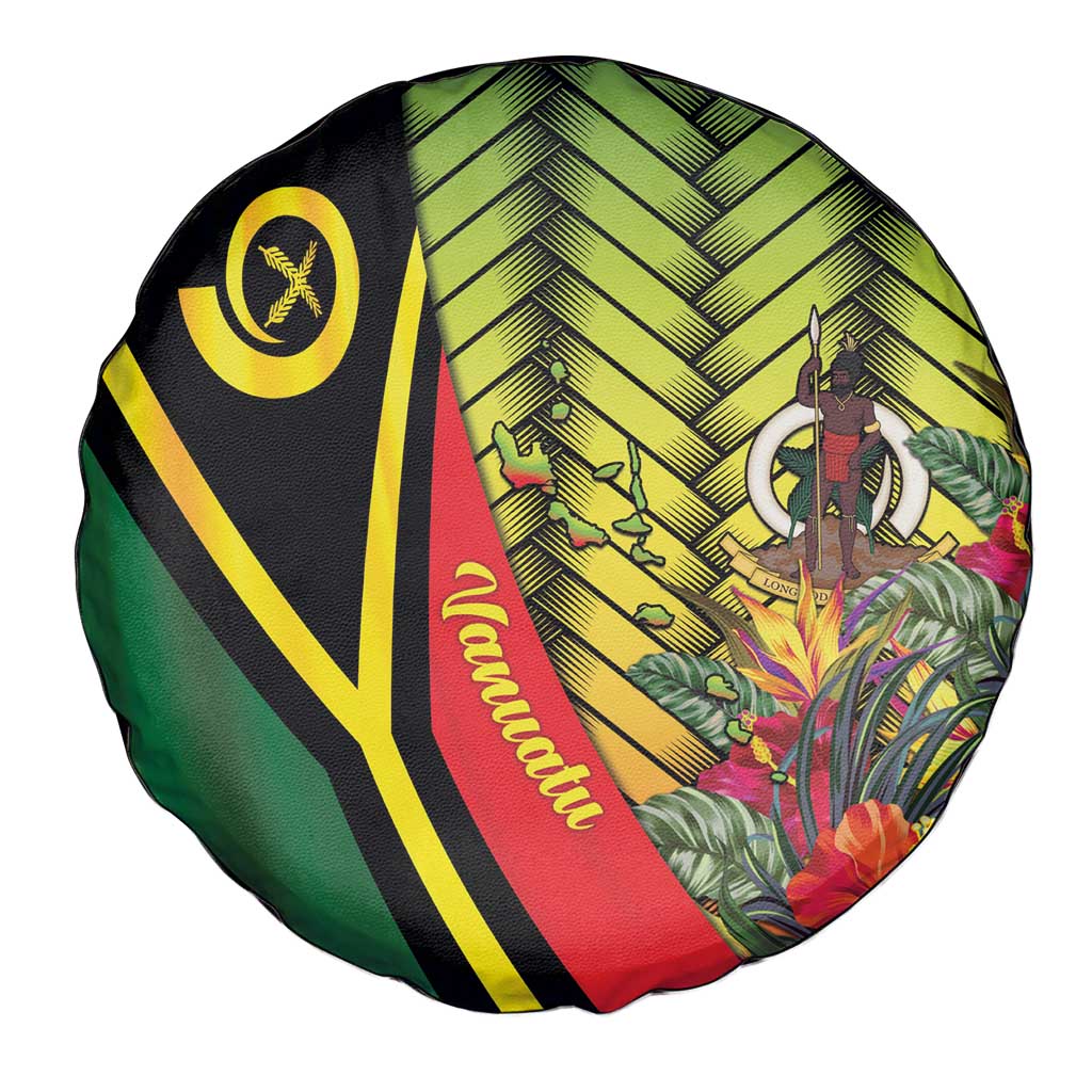 Vanuatu Constitution Day Spare Tire Cover Long Live Vanuatu LT05 - Polynesian Pride