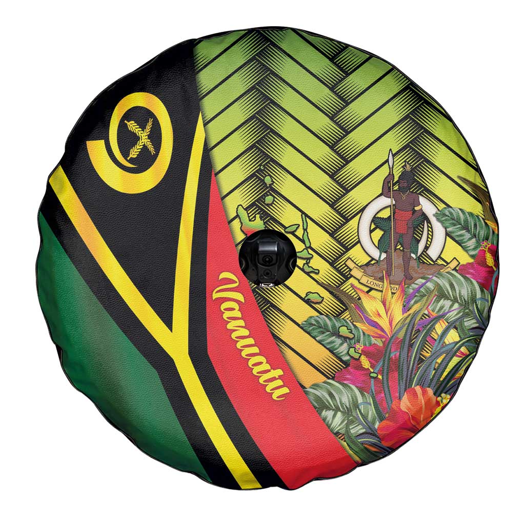 Vanuatu Constitution Day Spare Tire Cover Long Live Vanuatu LT05 - Polynesian Pride