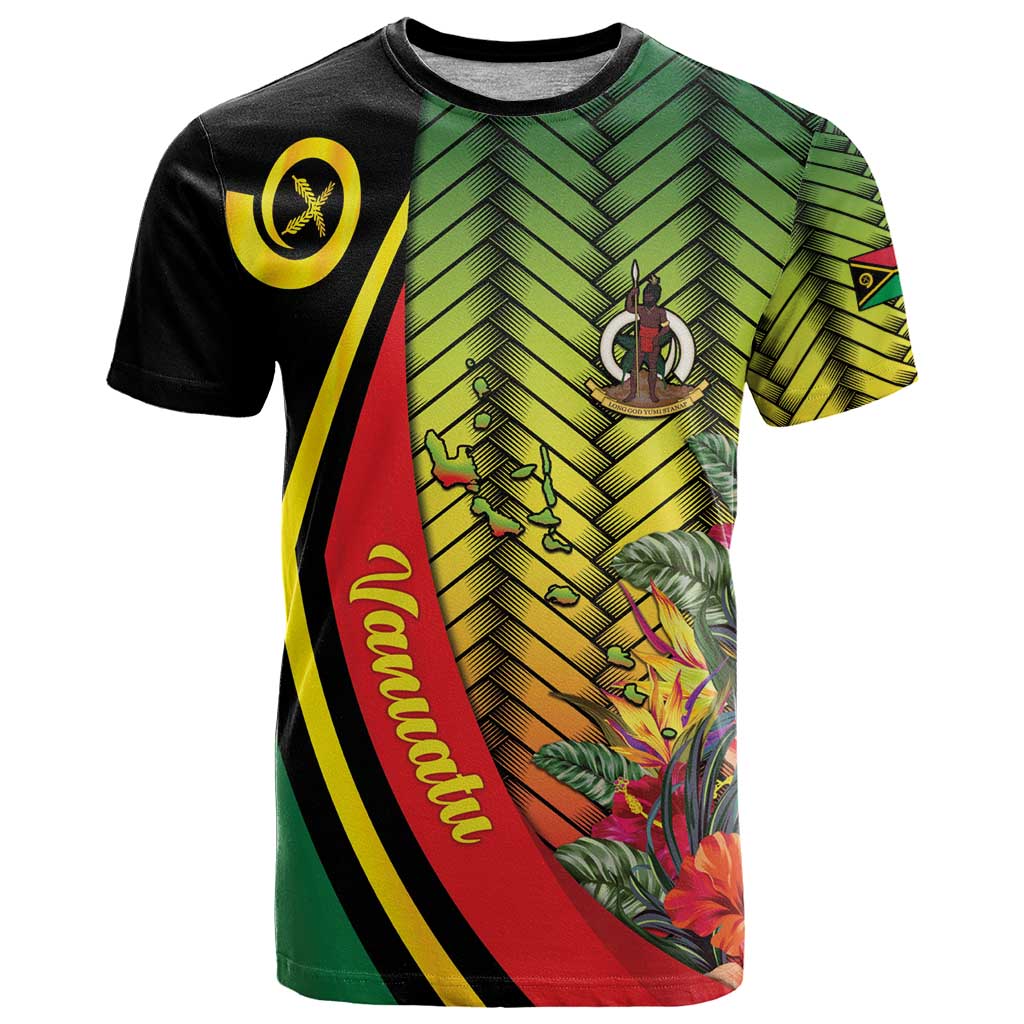 Vanuatu Constitution Day T Shirt Long Live Vanuatu LT05 Colorful - Polynesian Pride