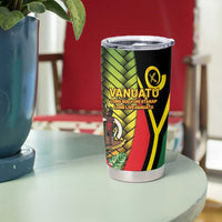 Vanuatu Constitution Day Tumbler Cup Long Live Vanuatu LT05 - Polynesian Pride