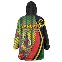 Vanuatu Constitution Day Wearable Blanket Hoodie Long Live Vanuatu LT05 - Polynesian Pride