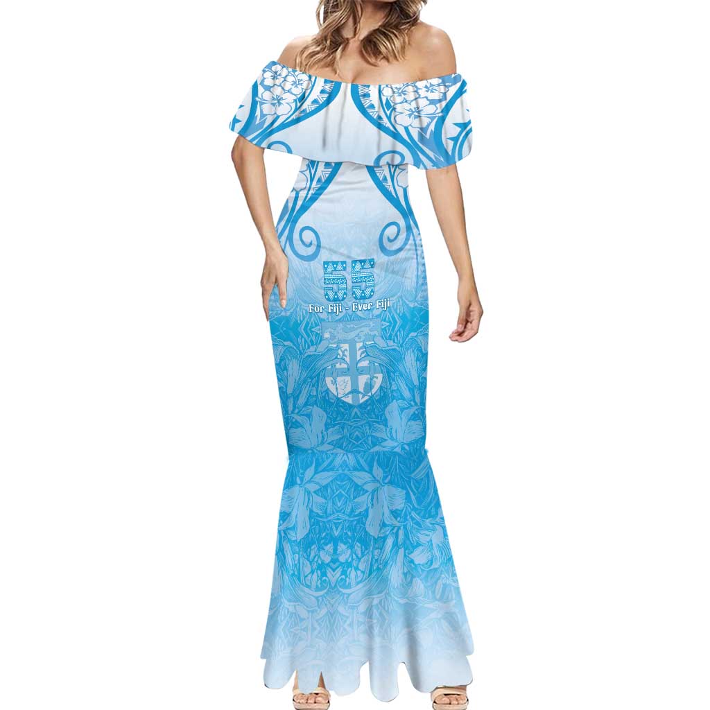 Fiji Day Mermaid Dress 55th Anniversary Forever Fiji LT05 - Polynesian Pride
