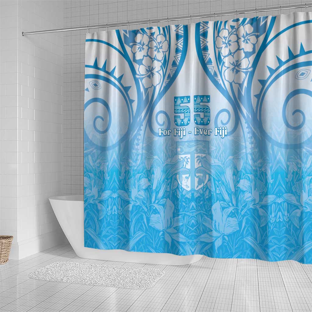Fiji Day Shower Curtain 55th Anniversary Forever Fiji LT05 - Polynesian Pride