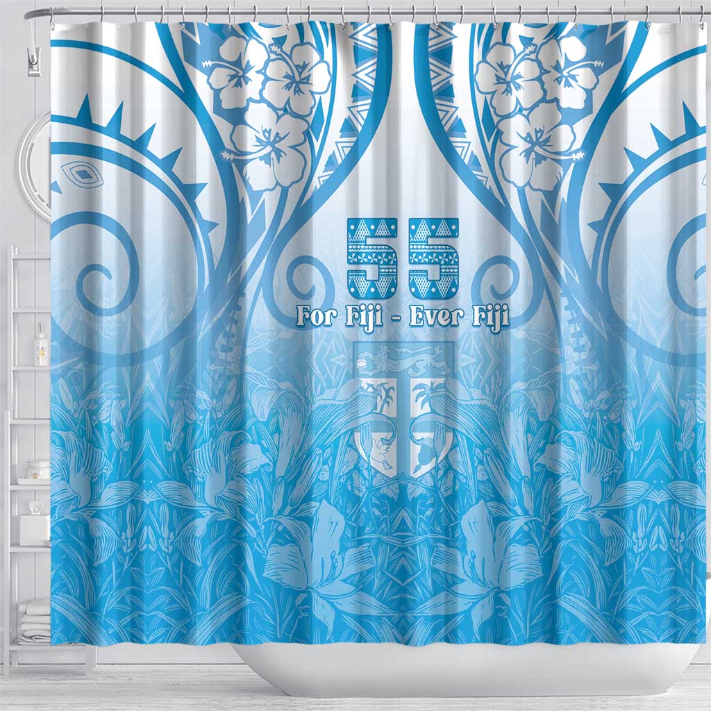 Fiji Day Shower Curtain 55th Anniversary Forever Fiji LT05 - Polynesian Pride