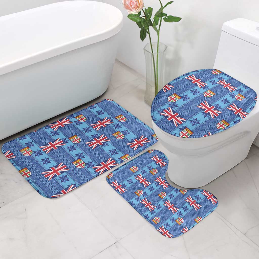 Fiji Masi Tapa Bathroom Set Coat Of Arms LT05 - Polynesian Pride