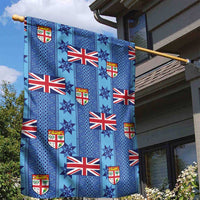 Fiji Masi Tapa Garden Flag Coat Of Arms LT05 - Polynesian Pride