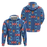 Fiji Masi Tapa Hoodie Coat Of Arms LT05 - Polynesian Pride
