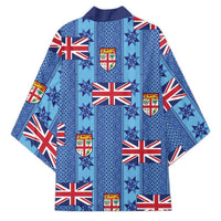 Fiji Masi Tapa Kimono Coat Of Arms LT05 - Polynesian Pride