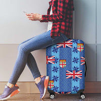 Fiji Masi Tapa Luggage Cover Coat Of Arms LT05 - Polynesian Pride