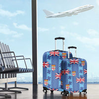 Fiji Masi Tapa Luggage Cover Coat Of Arms LT05 - Polynesian Pride