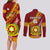 custom-vavau-high-school-couples-matching-long-sleeve-bodycon-dress-and-long-sleeve-button-shirts-tongan-kupesi-pattern