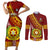 custom-vavau-high-school-couples-matching-short-sleeve-bodycon-dress-and-long-sleeve-button-shirts-tongan-kupesi-pattern