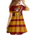 Custom Vavau High School Family Matching Puletasi Dress and Hawaiian Shirt Tongan Kupesi Pattern LT05 - Polynesian Pride