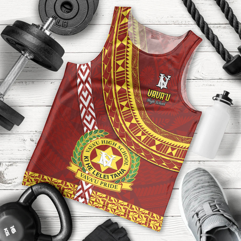 custom-vavau-high-school-men-tank-top-tongan-kupesi-pattern