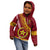 Custom Eua High School Kid Hoodie Tongan Kupesi Pattern LT05 - Polynesian Pride