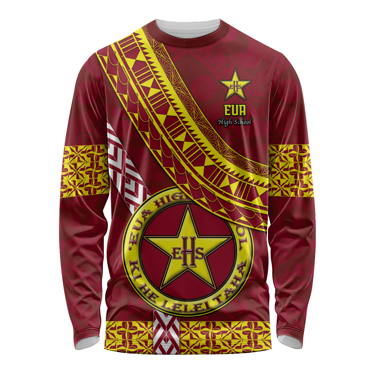 custom-eua-high-school-long-sleeve-shirt-tongan-kupesi-pattern