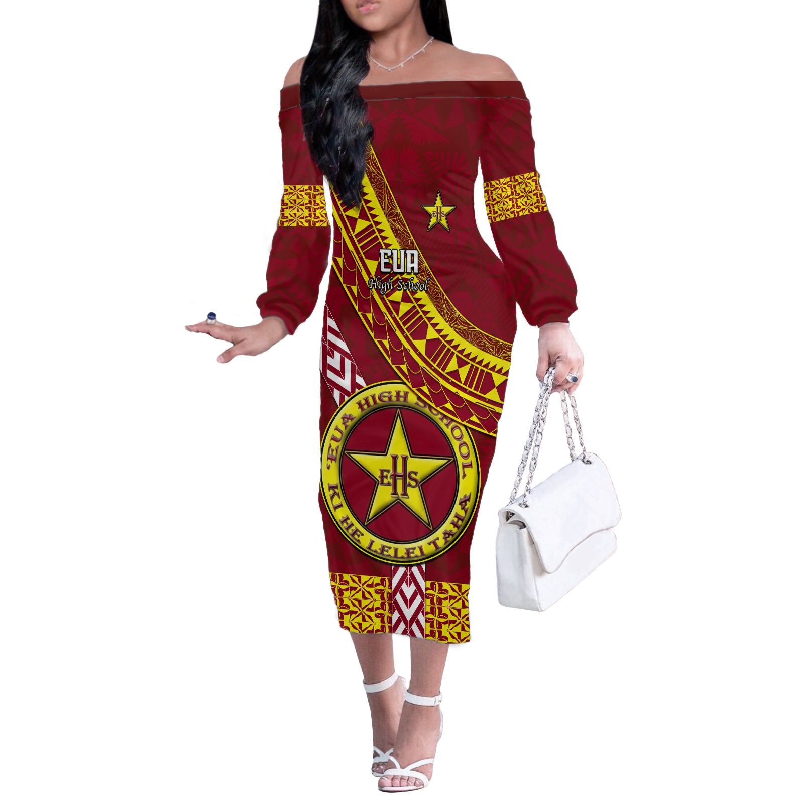 custom-eua-high-school-off-the-shoulder-long-sleeve-dress-tongan-kupesi-pattern