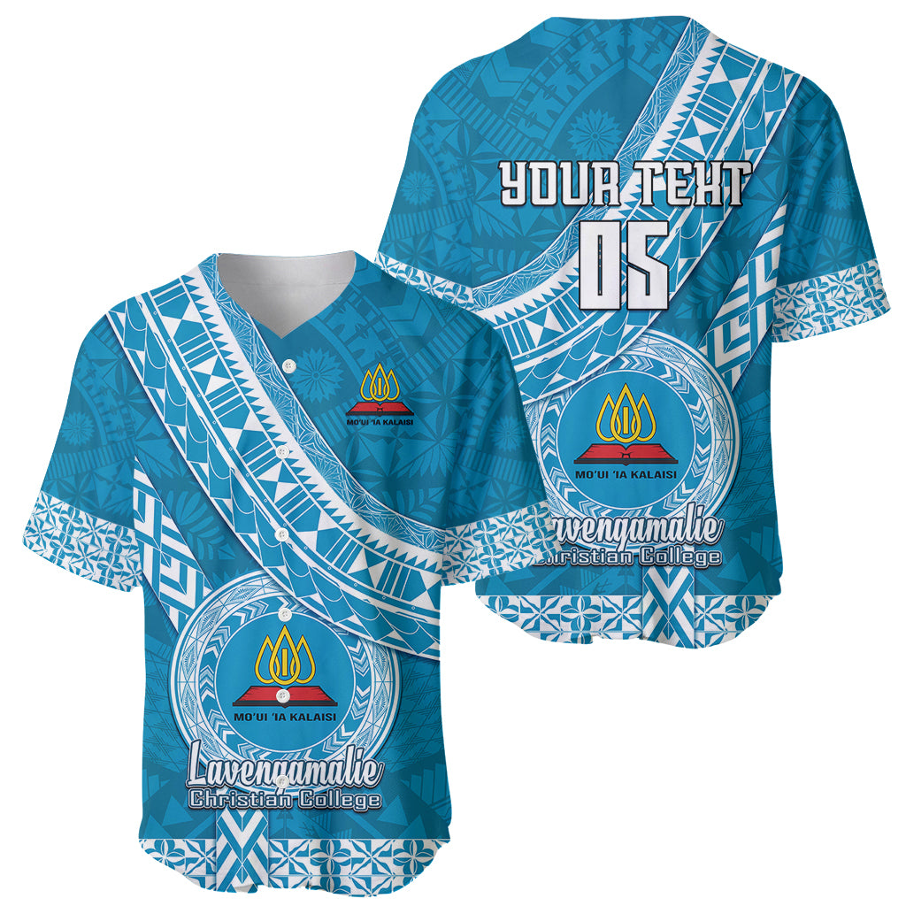 Custom Lavengamalie College Baseball Jersey Tongan Kupesi Pattern LT05 - Polynesian Pride