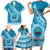 Custom Lavengamalie College Family Matching Short Sleeve Bodycon Dress and Hawaiian Shirt Tongan Kupesi Pattern LT05 - Polynesian Pride