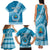 Custom Lavengamalie College Family Matching Tank Maxi Dress and Hawaiian Shirt Tongan Kupesi Pattern LT05 - Polynesian Pride