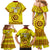 Custom Tonga High School Family Matching Mermaid Dress and Hawaiian Shirt Tongan Kupesi Pattern LT05 - Polynesian Pride