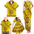 Custom Tonga High School Family Matching Tank Maxi Dress and Hawaiian Shirt Tongan Kupesi Pattern LT05 - Polynesian Pride