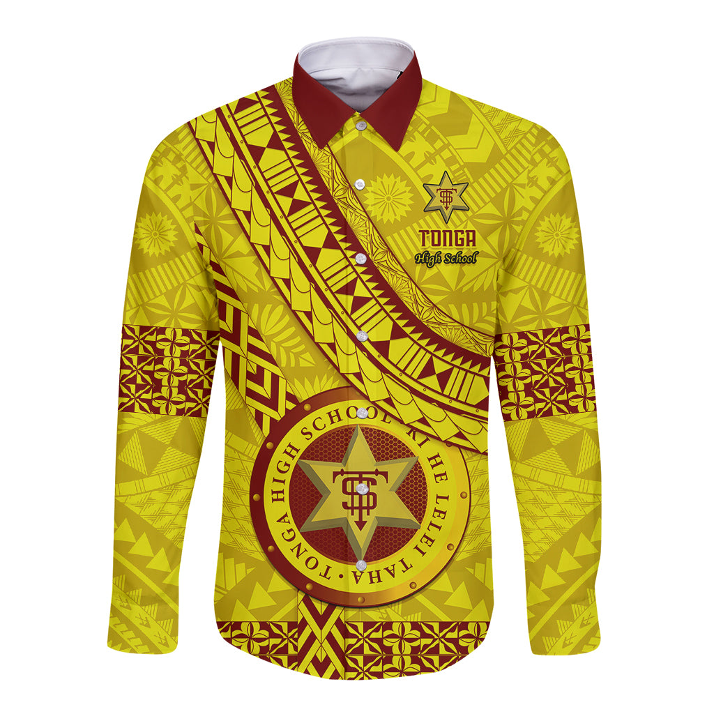 custom-tonga-high-school-long-sleeve-button-shirt-tongan-kupesi-pattern