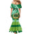 Custom Saineha High School Family Matching Mermaid Dress and Hawaiian Shirt Tongan Kupesi Pattern LT05 - Polynesian Pride