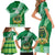 Custom Saineha High School Family Matching Short Sleeve Bodycon Dress and Hawaiian Shirt Tongan Kupesi Pattern LT05 - Polynesian Pride